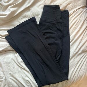 Black Lululemon Groove Flare Leggings